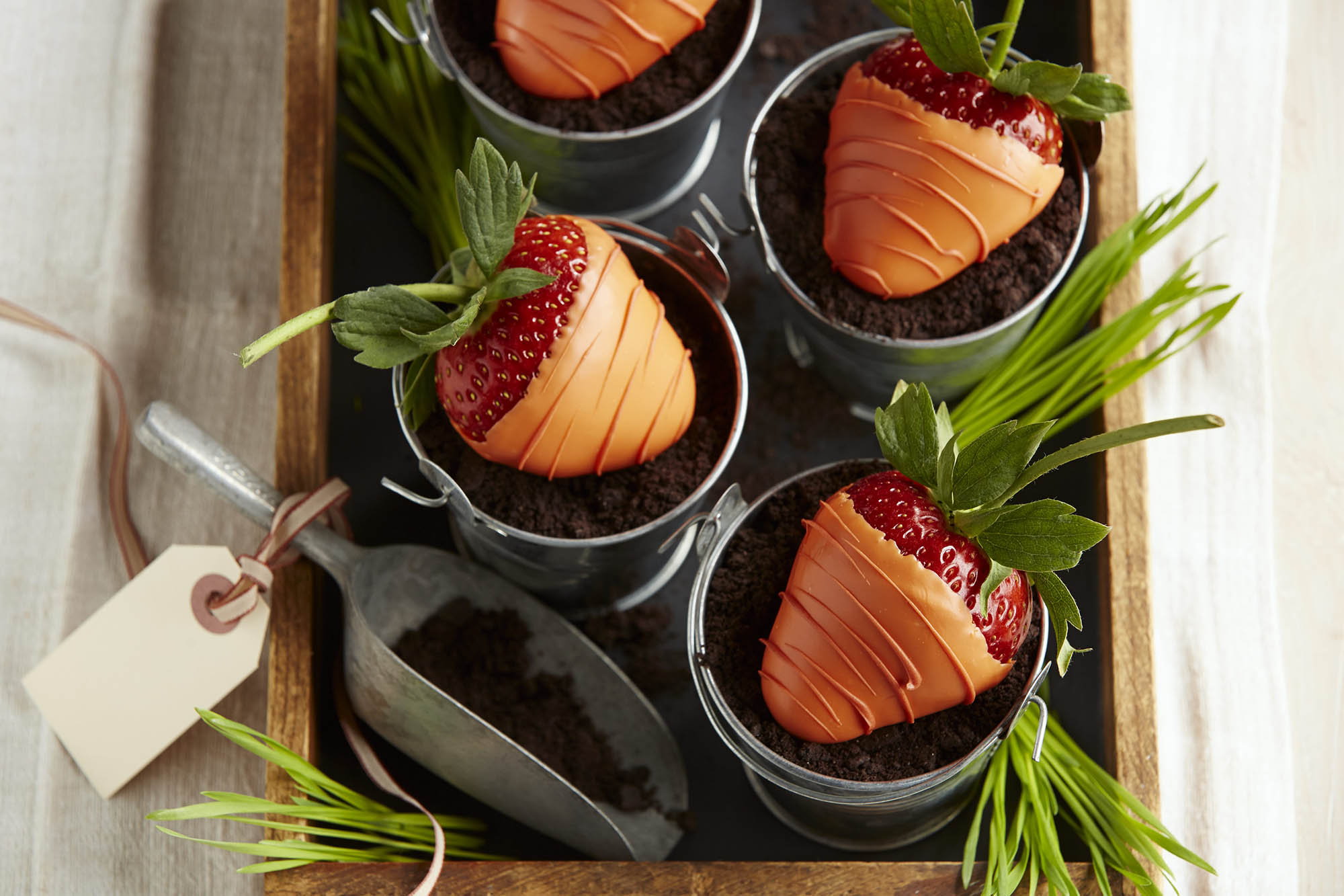 Chocolate Covered Strawberry Carrots In Chocolate Dirt Driscoll S