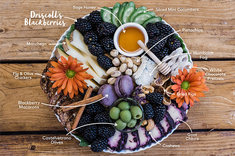 Simple Savory Fall Grazing Board {Charcuterie Board} - Craft Create Cook