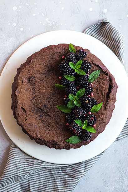 Chocolate Blackberry Torte Driscoll S