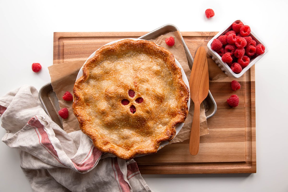 Raspberry Pie {Classic Family Recipe} - The Busy Baker