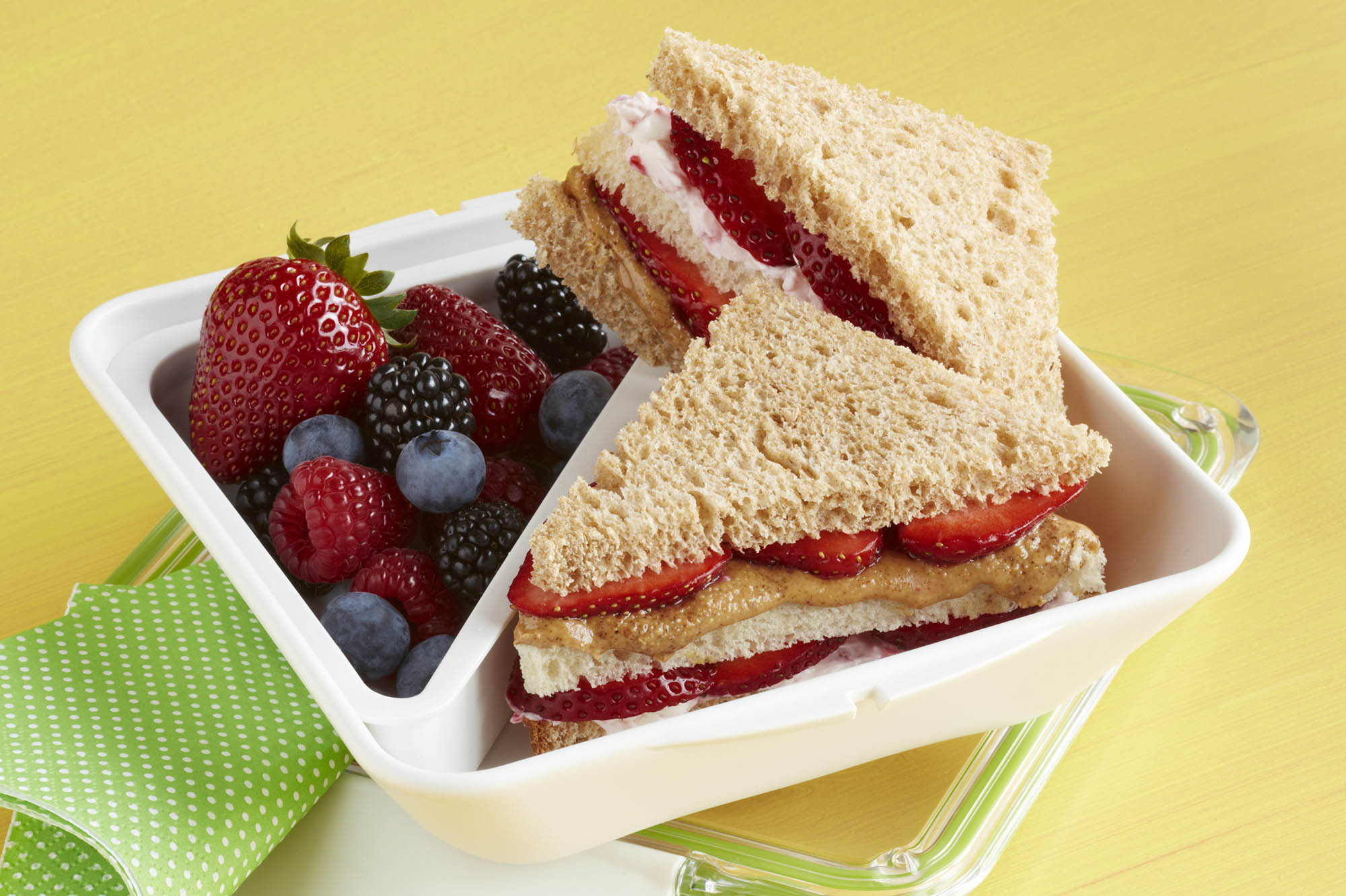 Berry Club Sandwich