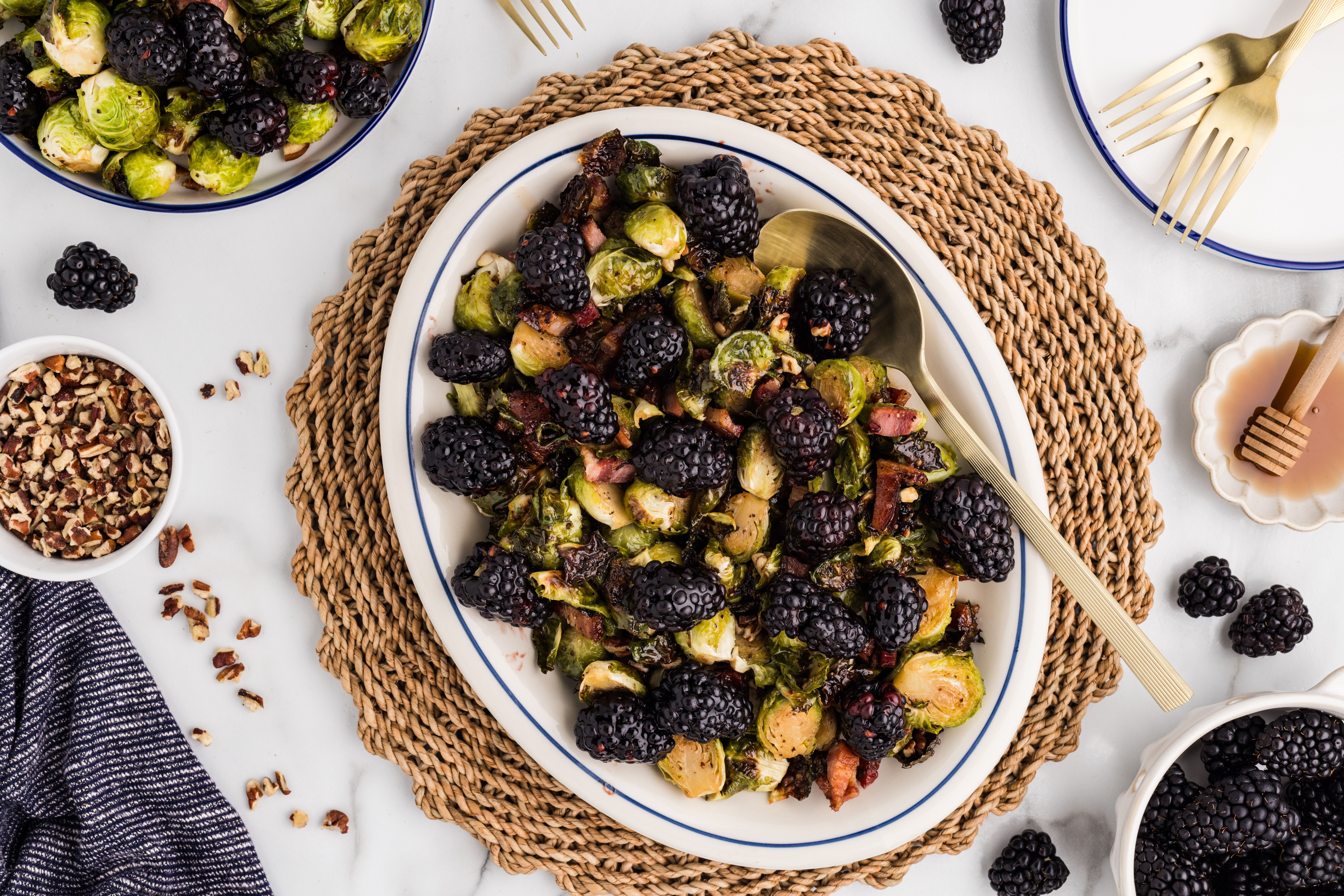 Blackberry Brussels Sprouts