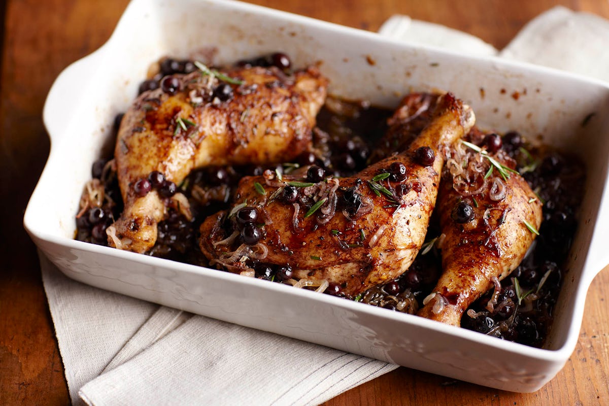 Blueberry Balsamic Chicken Recipe With Rosemary Driscoll S