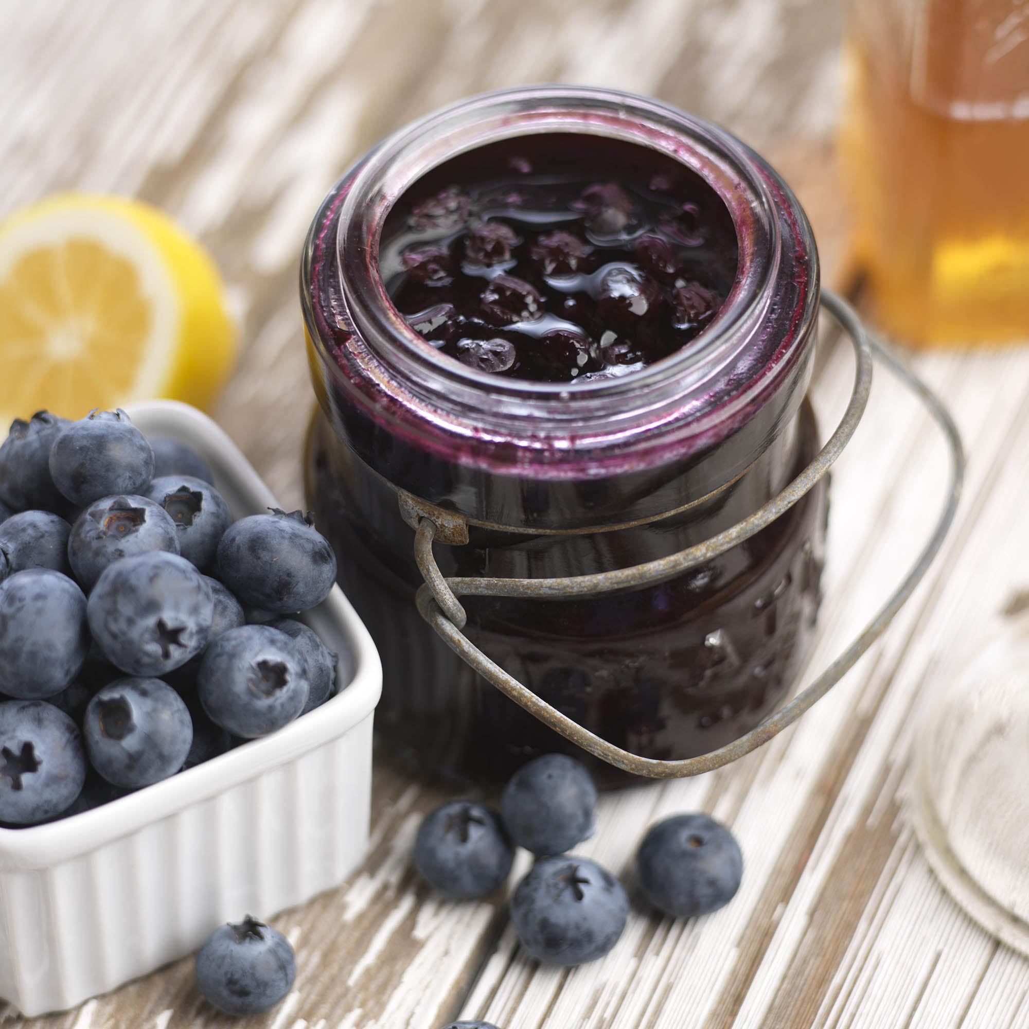 Lemon Honey Blueberry Jam Recipe | Driscoll&amp;#39;s