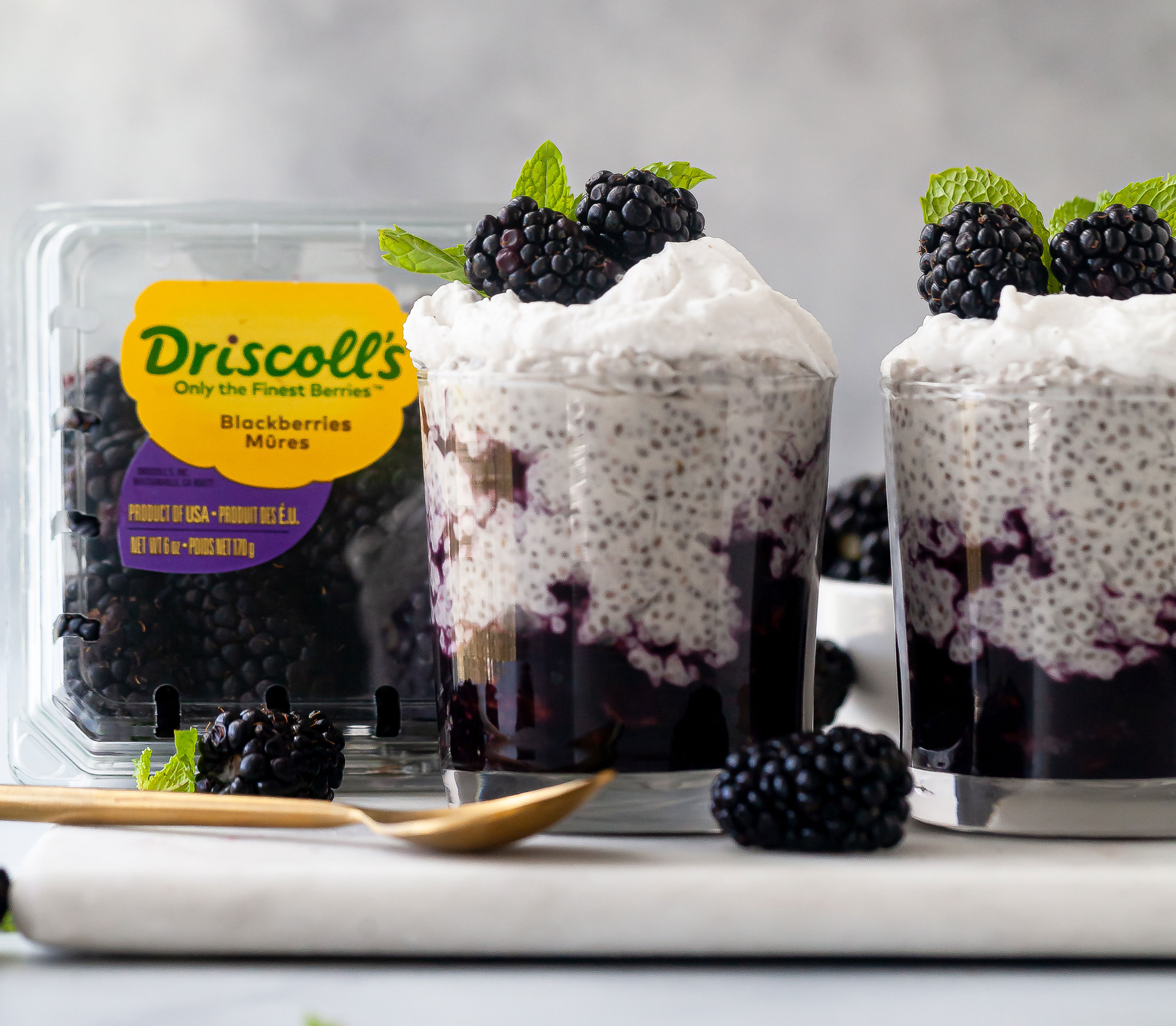 Berry Chia Pudding - Macrostax