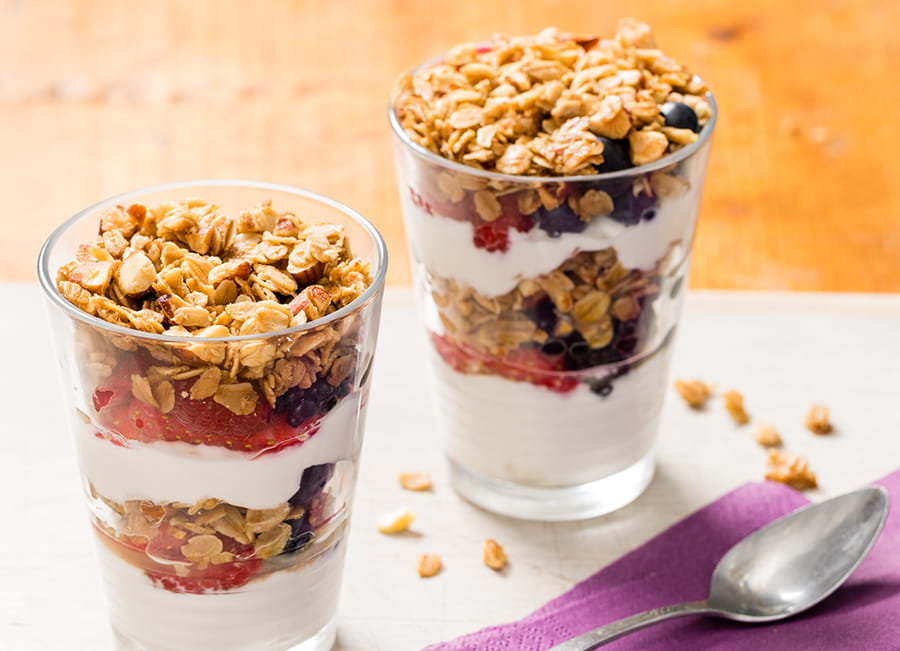 Easy Yogurt and Berry Parfait for Kids