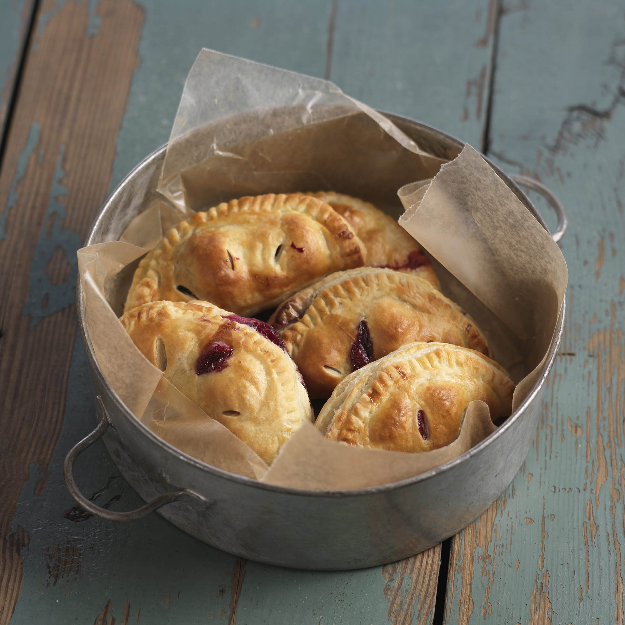 Mixed Berry Puff Pastry Hand Pies