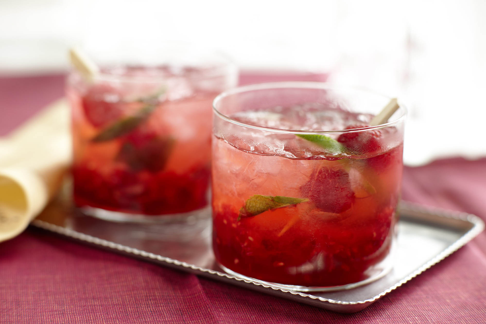Raspberry Cachaça Cocktail Driscoll's