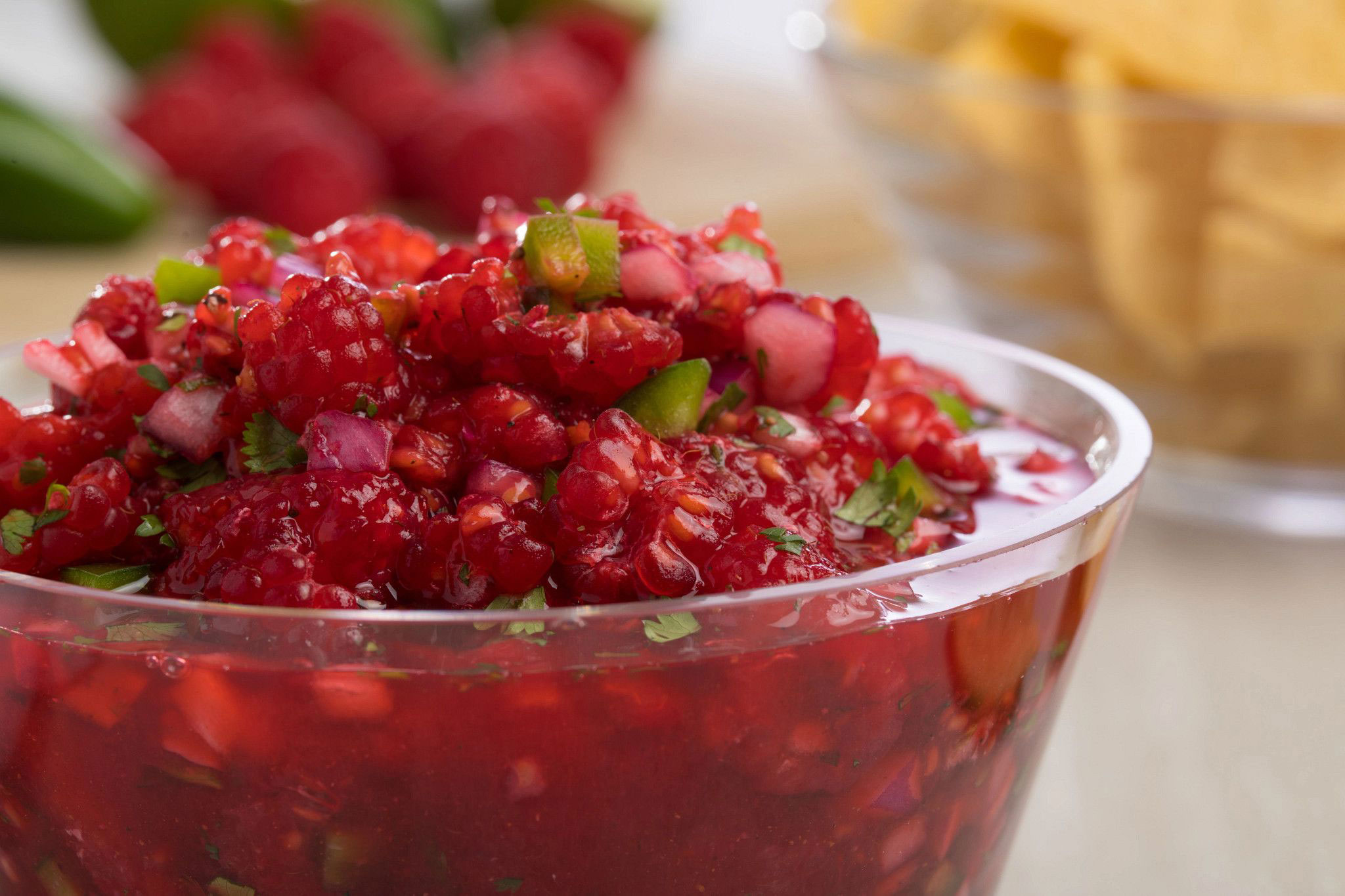 Raspberry Cilantro Salsa Recipe