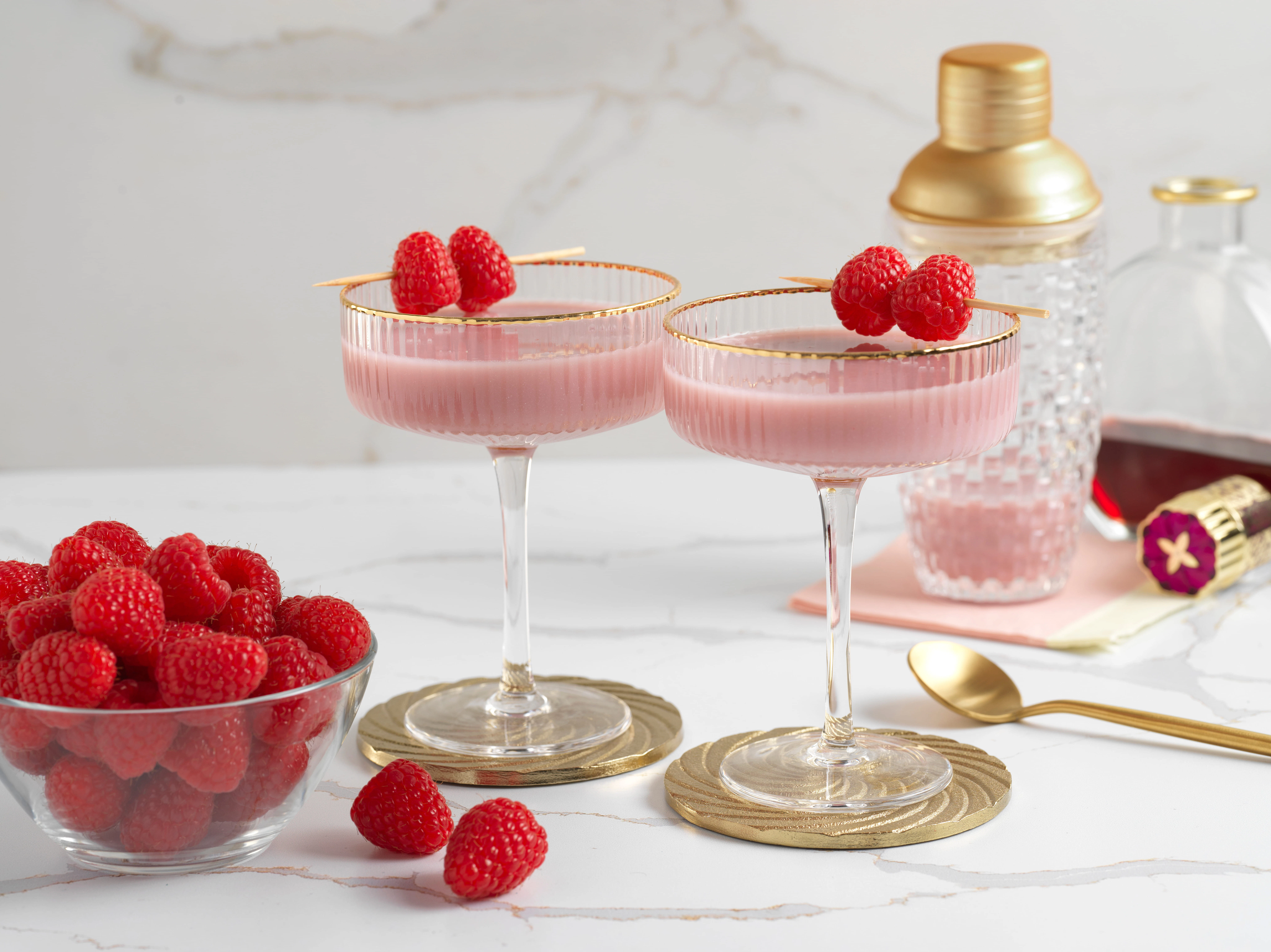 Raspberry Dream Chambord Cocktail