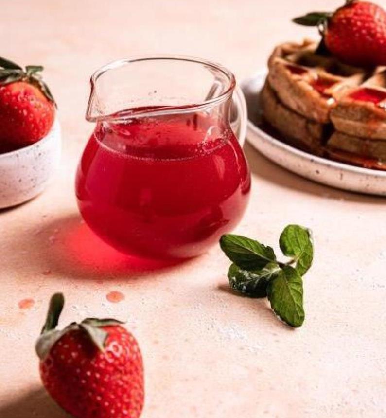 Strawberry Basil Simple Syrup