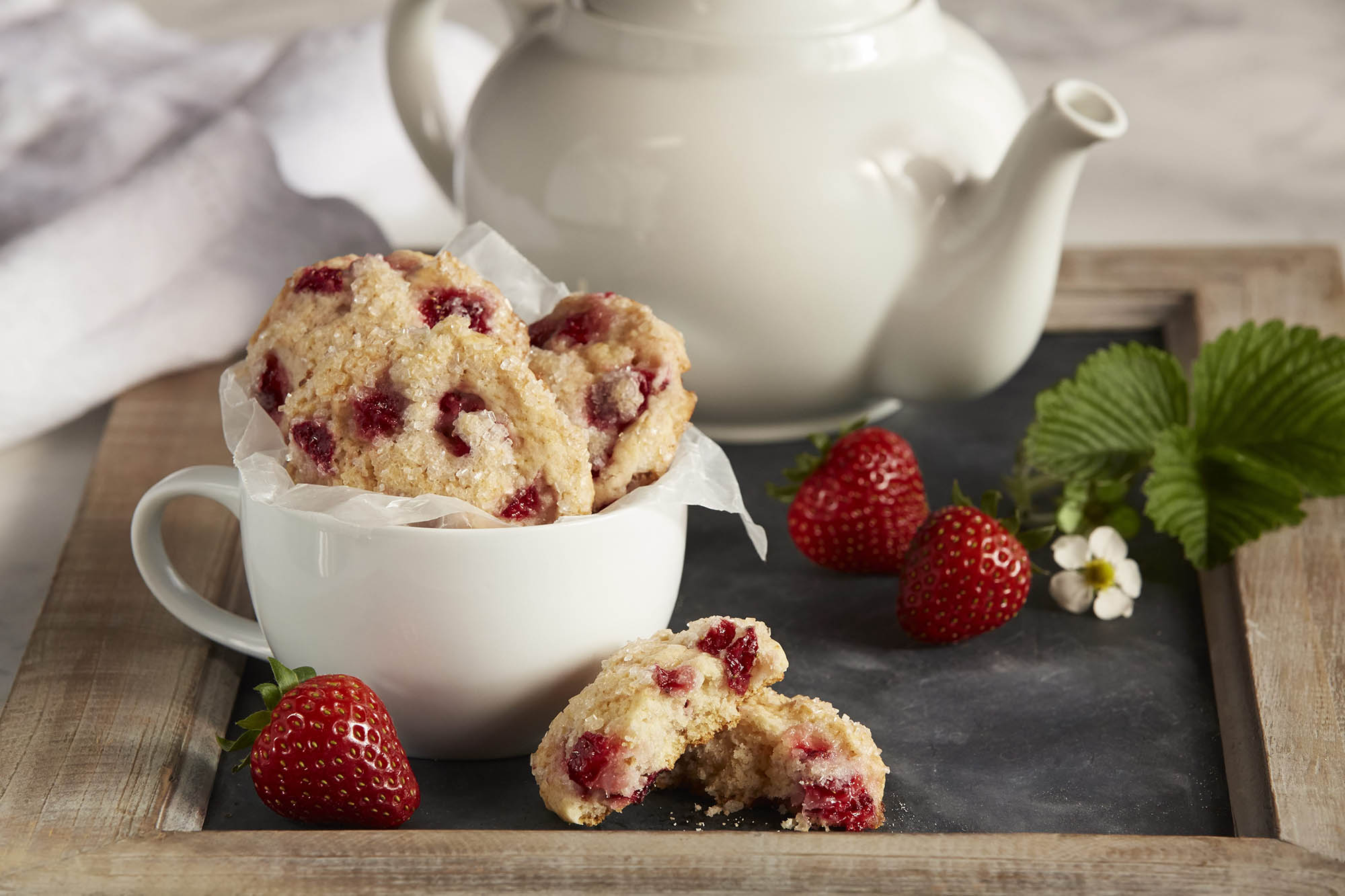 Tea Biscuit Recipe for Strawberry Shortcake Driscoll's