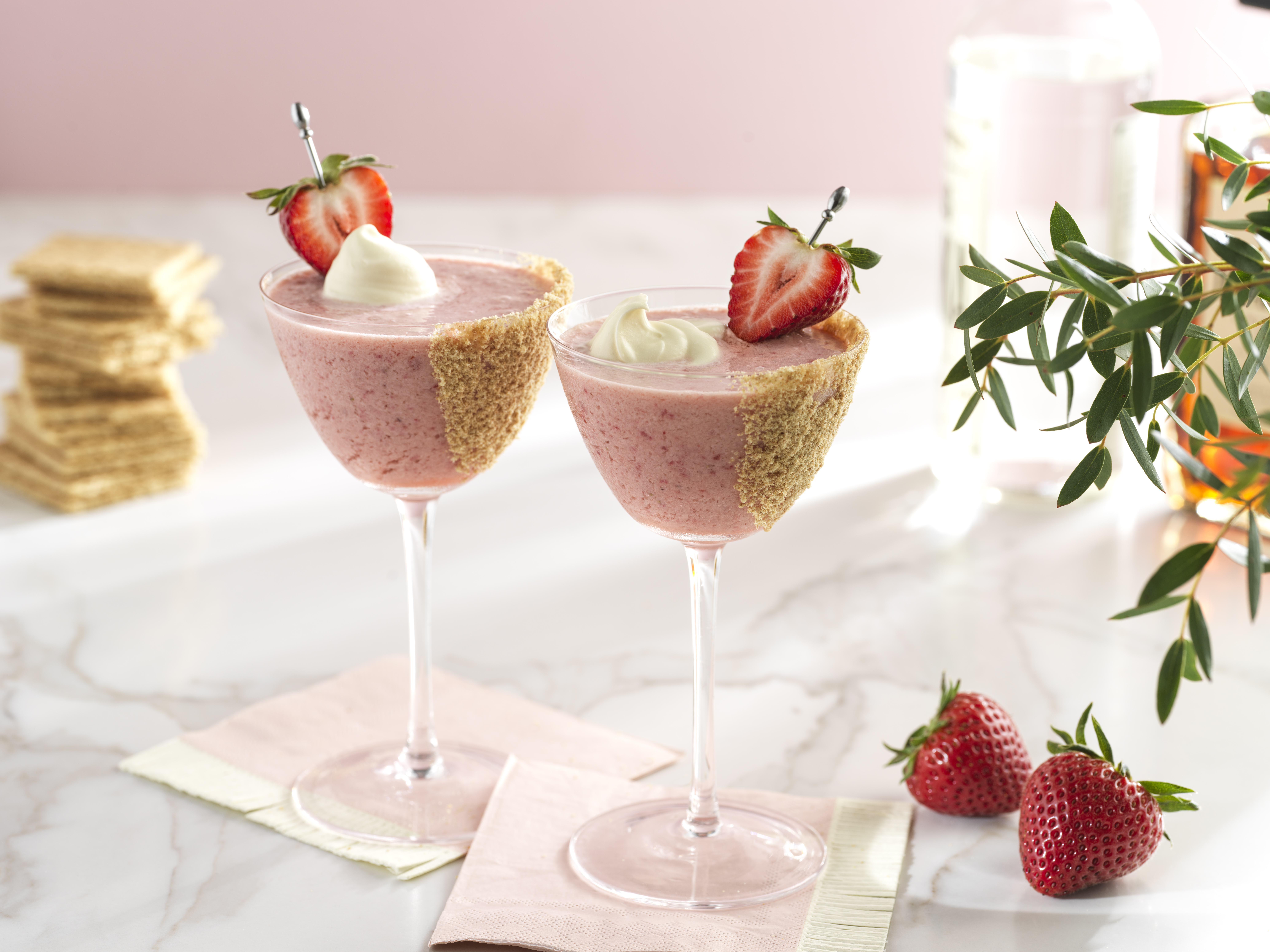 Strawberry Shortcake Martini