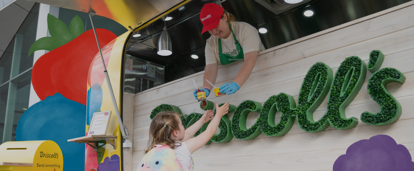 Berry Tour Truck sharing the sweetness