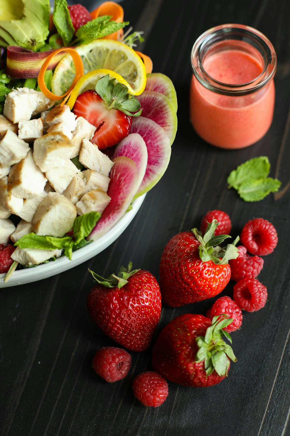 Berry Protein Salad Bowl