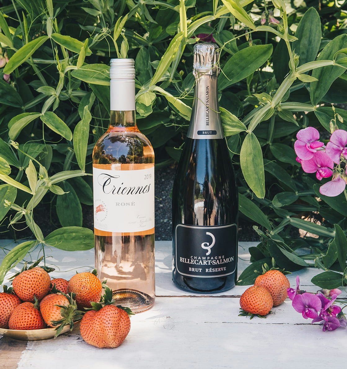 Driscoll's rose berries and wine pairings